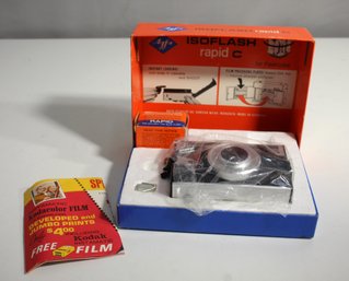 Vintage Agfa Silette Rapid C Camera With Agfacolor CNS Film  Original Box