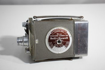 Bell & Howell 16mm Magazine Double Turret Camera 200 W/ Super Comat & BH Lenses