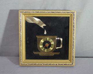 Framed Tea Time Clock