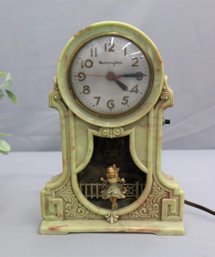 Vintage Mastercrafters 'Swing Girl' Bakelite Electronic Mantle Clock
