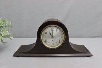 Vintage Mahogany Seth Thomas Clock Cymbal #7  (does Not Work)