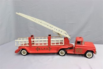 Vintage Buddy L BLFD Fire Truck #3 Pressed Steel Extension Ladder
