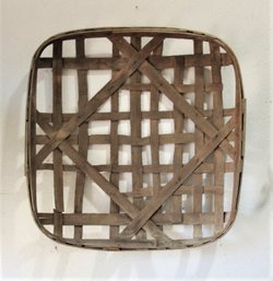 Antique Tobacco Baskets- Extra Large Square