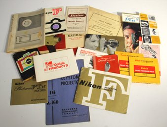 Vintage Camera Manuals And Guides