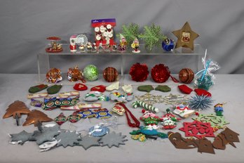 Group Lot Of Holiday Ornaments