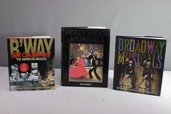 3 Musical Books, 2 Broadway And 1 Hollywood