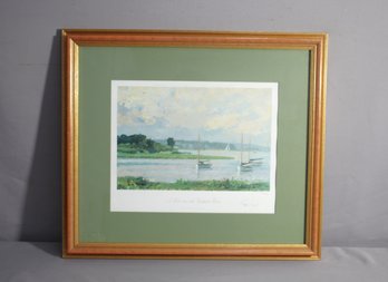 A View Over The Westport River - Limited Edition Pencil Print (243/650)