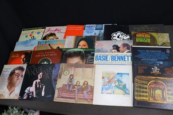 Groovy Group Lot Of Vintage Vinyl Records - Greats From The 60s And 70s