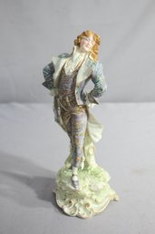 German Porcelain Figure: 18th Century Gentleman