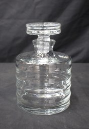 Portugal Of Brilliant Clear Hand Blown Glass Decanter