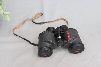 Vintage Sears Extra Wide Angle Binoculars Model 6243 In Case