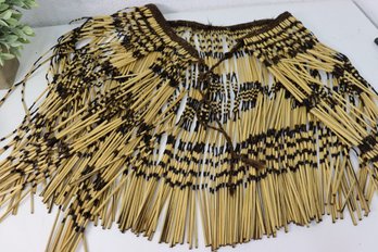 Maori Piu Piu, Ceremonial Skirt, From New Zealand