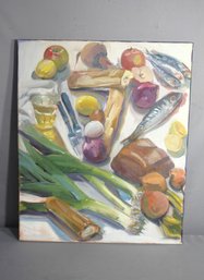 Culinary Delights' - Vibrant Still Life By Diana Lesser