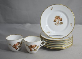 Vintage Royal Copenhagen Porcelain Coffee Set