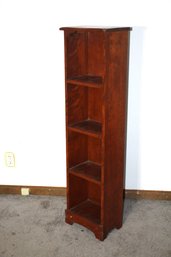 Gotham Style Cabinet Craft Narrow Wood Bookshelf
