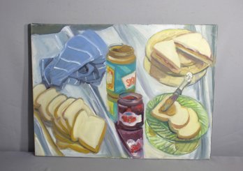 Peanut Butter And Jelly' - A Whimsical Still Life By Diana Lesser