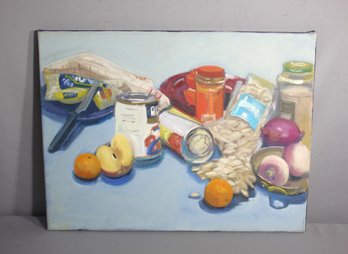 Pantry Essentials' - Contemporary Still Life By Diana Lesser