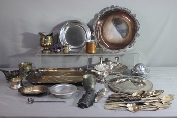 Group Lot Of Silver -Plated