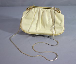 Judith Leiber Snakeskin Clutch Vintage Handbag