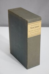 Vintage Two Volume Set Of The History Of Tom Jones, A Foundling, By Henry Fielding, Hardcover In Slipcase