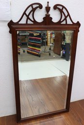 Chippendale By Drexel Pierced Arch Wall Mirror