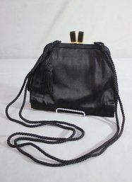Vintage PRADA Black Nylon Cross Body Mini Handbag