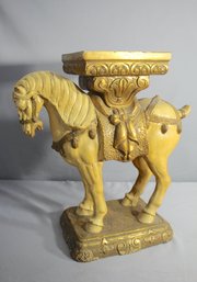 'Antique Horse-Shaped Garden Seat'