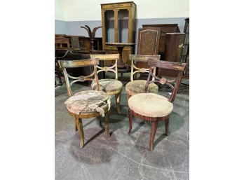 Set Of Four (4) Chairs