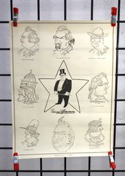 #20-Enrico Caruso Opera Caricatures Poster (1920)