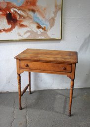 Federal Style Maple Dressing Table/ Writing Table