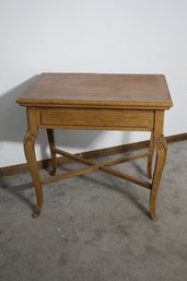 Vintage One Drawer Accent Table