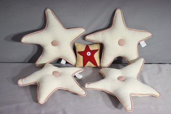 Star Pillow Nautical Decor Accent Pillow