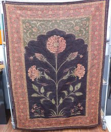 Persian Floral Tree Of Life Rug/Tapestry