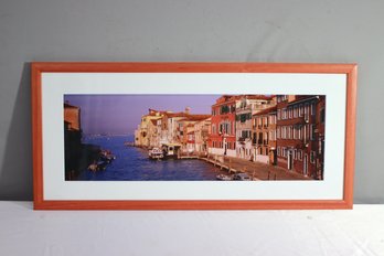 Framed Panoramic Images, Inc. Repro Photograph Print Of Cannaregio Canal In Venice, Italy