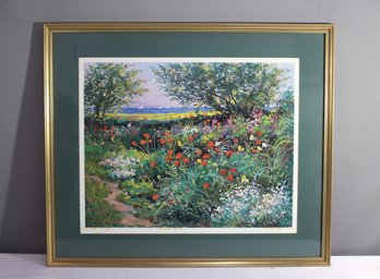 Artist Wayne Morrell Signed And Dedicated Reproduction Print, Matted And Framed