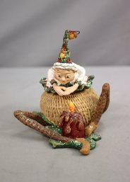 Vintage Dept 56 Brownies Woodland Magical Elf Warming Hands On Candle Figurine