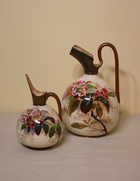 Doulton Burslem Pair Of Ewers/Jugs - One Small And One Large