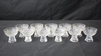 Nachtmann Bleikristall 24 Lead Crystal Cordial Glasses, Set Of 11