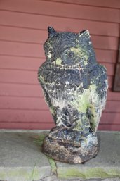 Vintage 17'  Cement Out Door Owl