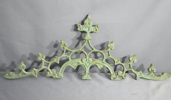 'Antique Victorian Cast Iron Cresting - Architectural Salvage'  Auction Description: