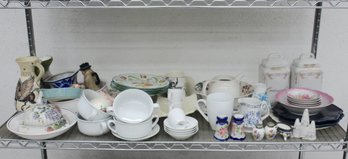 Collection Of Vintage Porcelain And Ceramics - Shelf Lot'