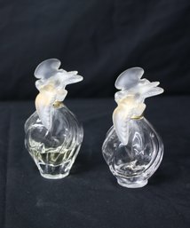 A Pair Of Nina Ricci L'Air Du Temps Eau De Toilette Sculptural Bottles