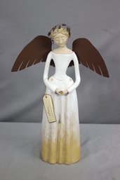 'Always Listen For Rustle Of Wings' Angel Figurine By Kimberly Mallory For Hallmark