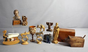 A Collection Of Carved Wooden Treasures