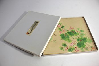 Vintage Watercolor Japanese Art