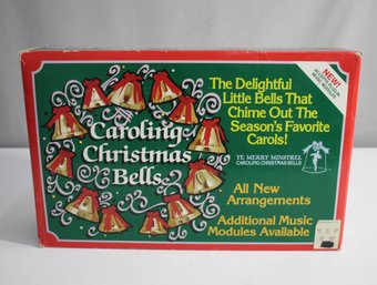 Vintage Ye Merry Minstrel Caroling Christmas Bells