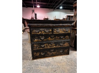 Vintage  Asian Chest On Chest Top