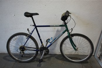 Blue And Green Maneuver Mongoose Bike