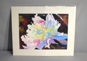'June Light' A Vivid Floral Watercolor By Cathy Hillegas