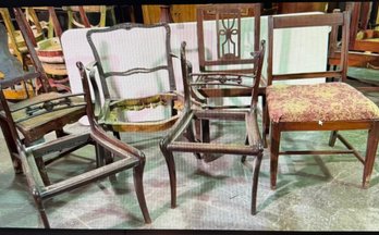 Group Of Chairs -as Is